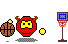 smile emoticon kolobok