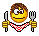 smile emoticon kolobok